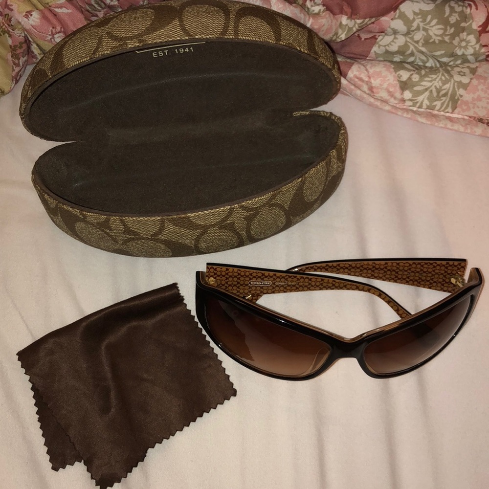 Authentic Coach Sunglasses - image 1